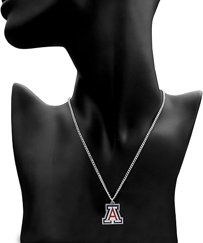 Miniatura 10 de Siskiyou Sports NCAA - Collar de cadena con dije pequeño, 20.0in