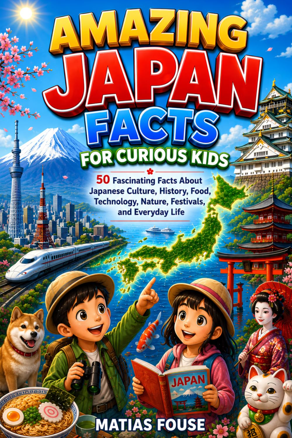 Amazing Japan Facts for Curious Kids: 50 Fascinating Facts About Japanese Culture, History, Food, Technology, Nature, Festivals, and Everyday Life
