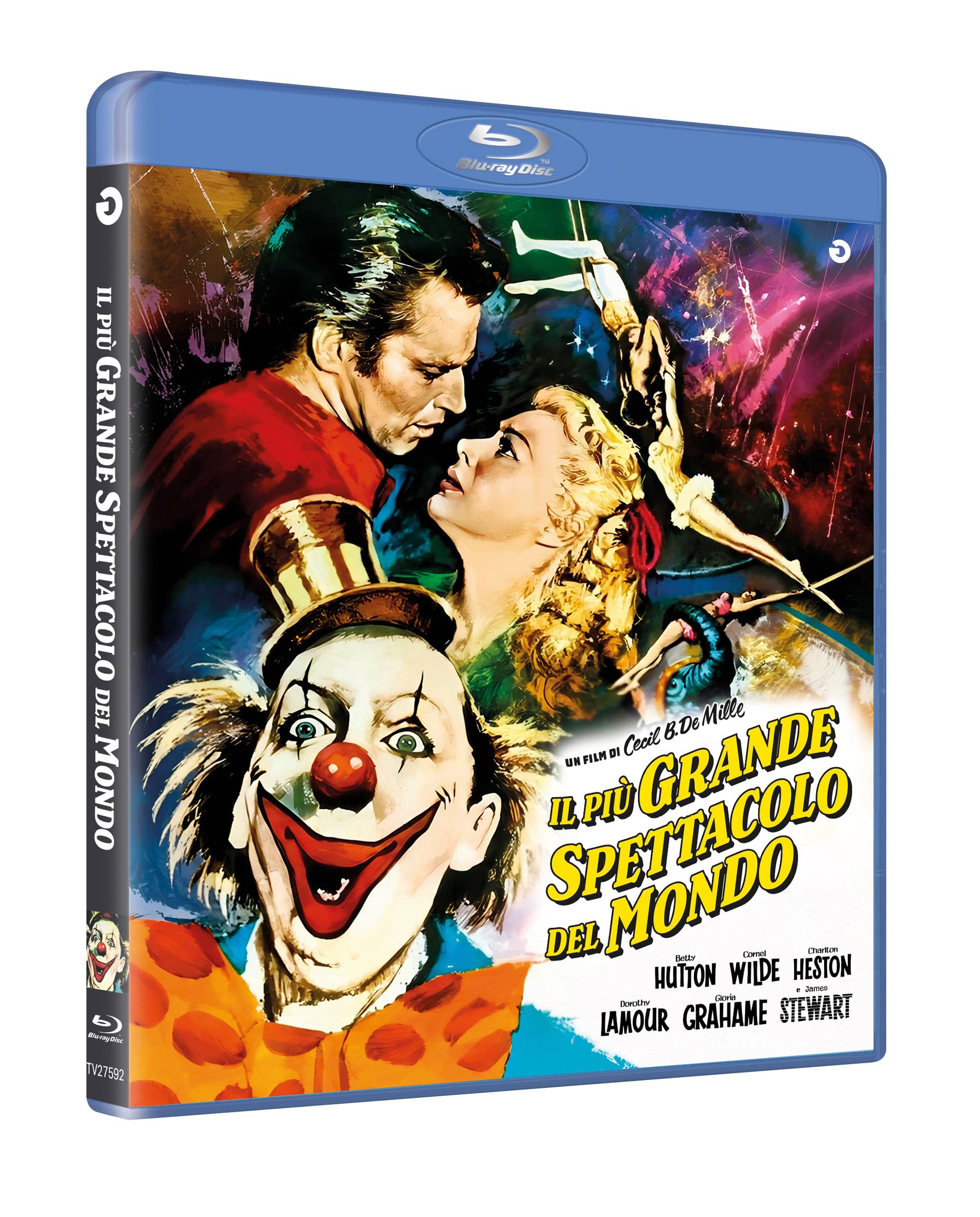 Blu-ray Il Più Grande Spettacolo Del Mondo para tardes de cine clásico