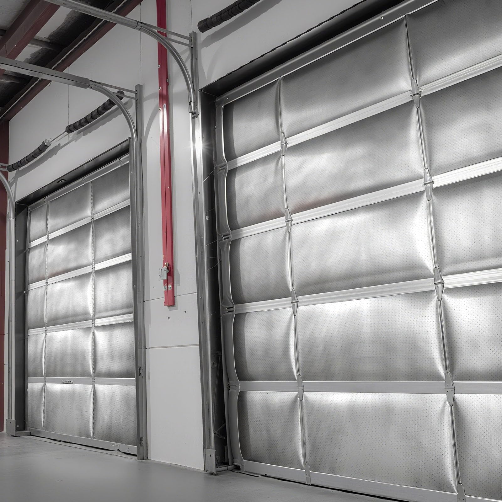 VEVOR Rollo de Aislamiento Reflectante Doble, Barrera Radiante de Tejido Perforado, 76,2 m x 1,22 m x 0,15 mm, Lámina de Aluminio de Doble Cara, para Ventanas y Techos de Autocaravanas, Plata