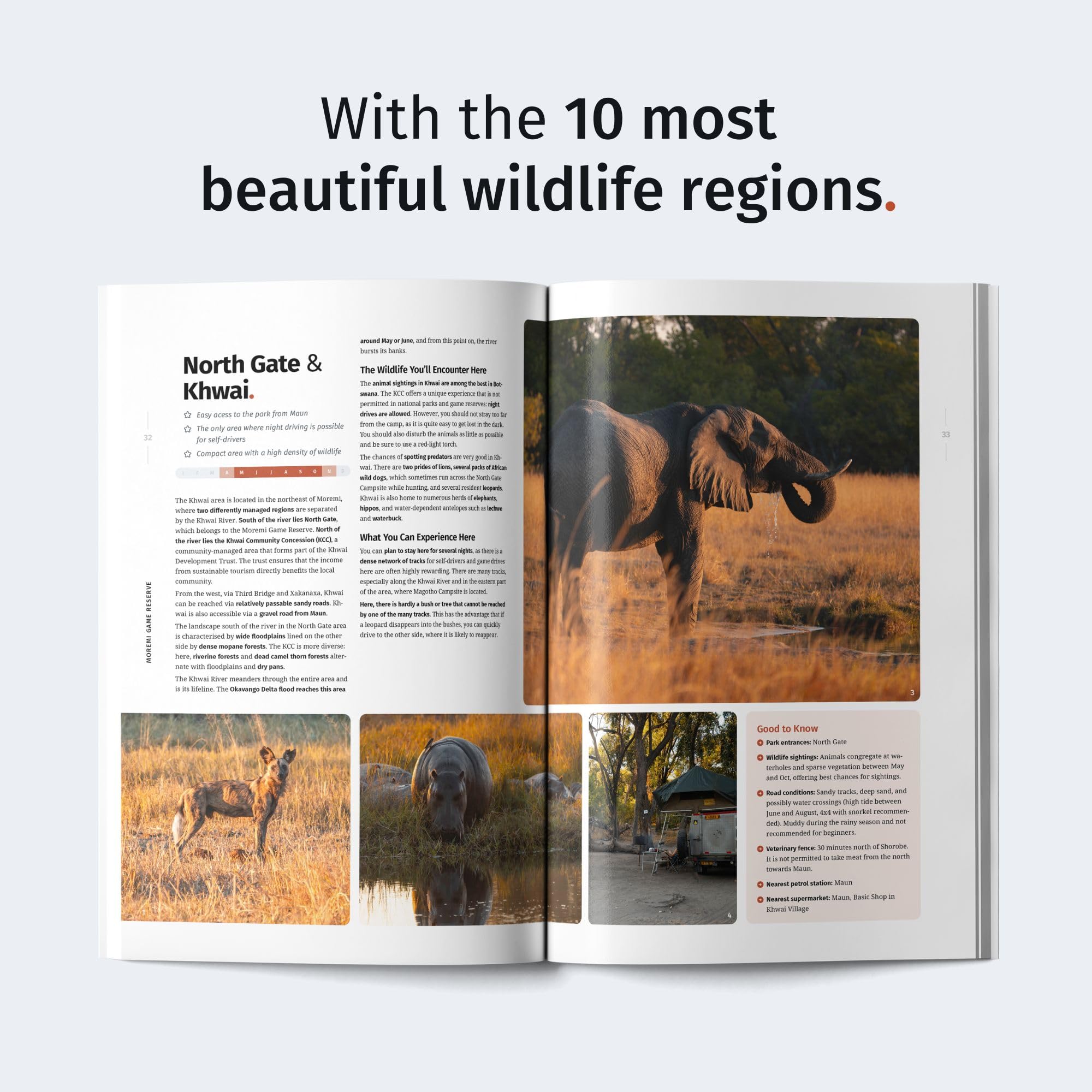 WILDFUL STORIES Wildlife Travel Guide Botswana with the Okavango Delta: Detailed Park Maps for Self-Drivers with Specific Spots and Drives for Unforgettable Wildlife Encounters