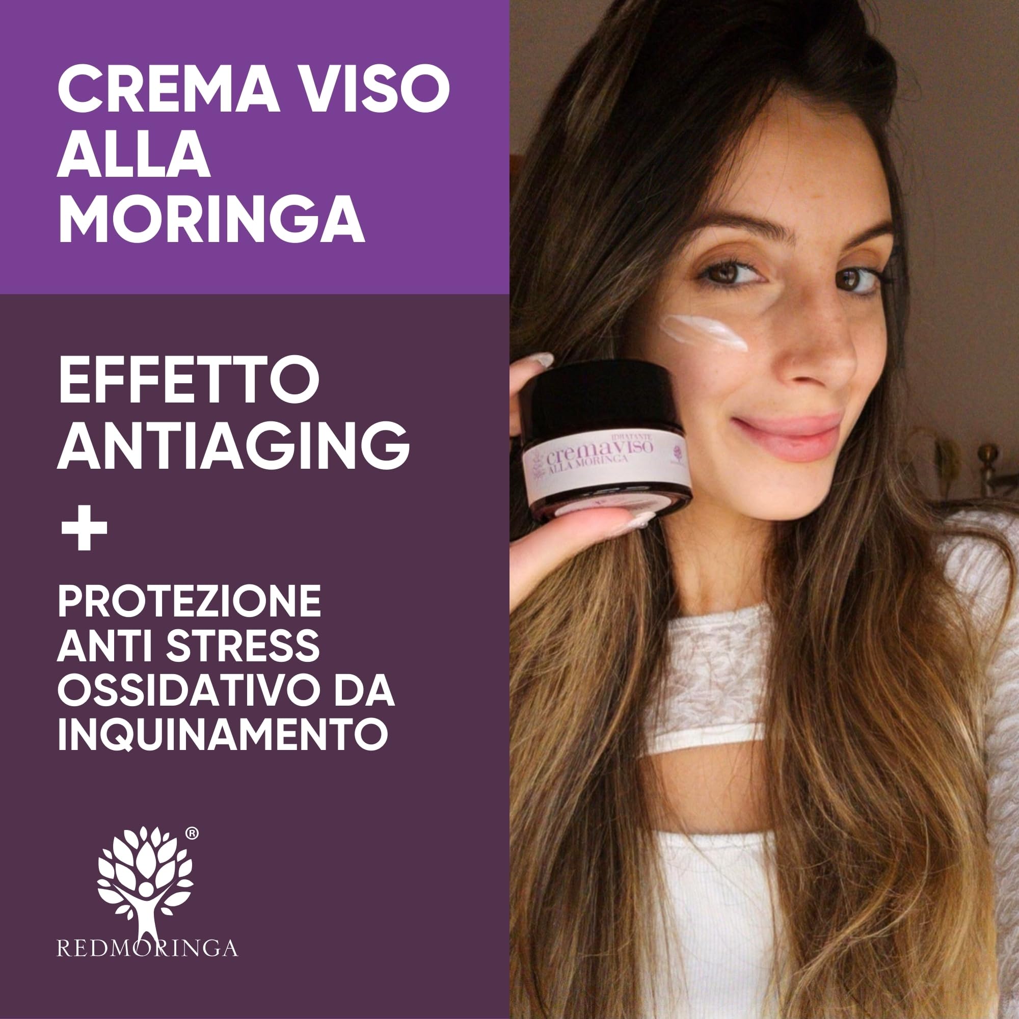 Cofanetto Regalo Donna Kit Skincare Viso Completo | Skincare Kit con Crema Viso, Siero Anti-rughe, Integratore Collagene | Idea Regalo Donne Set Skincare Redmoringa | L'unico IN & OUT