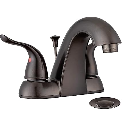 Pacific Bay Treviso Bathroom Faucet with Pop-up (Venetian Bronze Plated)