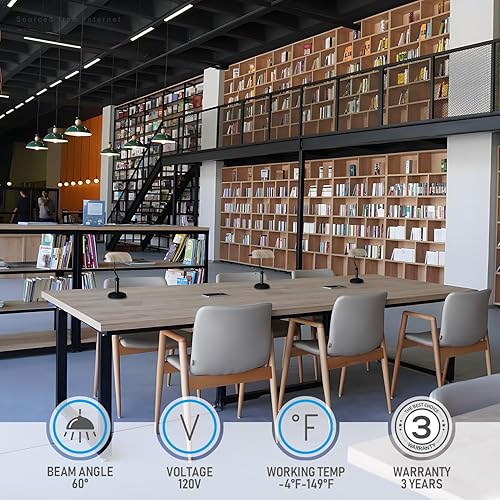 Miniatura 6 de TORCHSTAR Lámpara de escritorio de banqueros de vidrio esmerilado amarillo, con certificación UL, lámparas de escritorio antiguas con textura única,