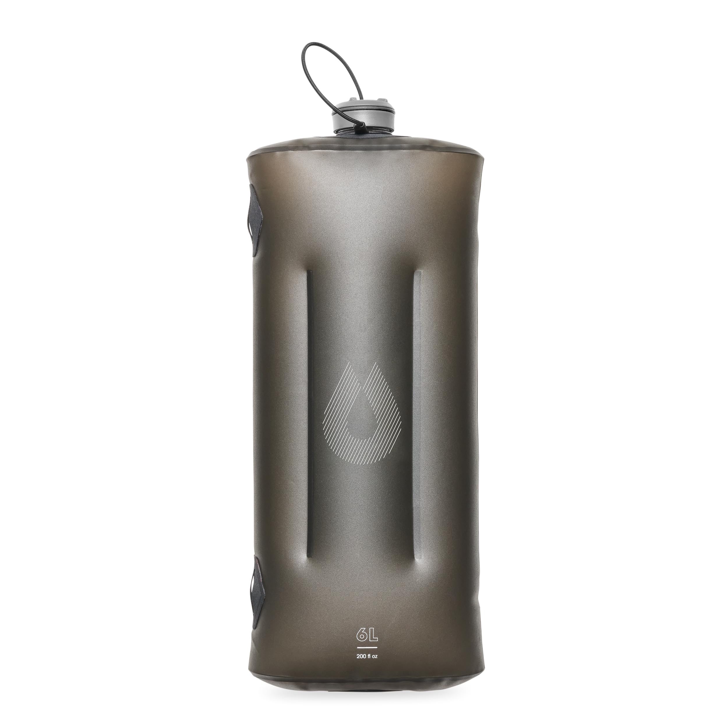 HydraPak Seeker (6L) Faltbarer Wasserspeicher, BPA- und PVC-frei, Camping-Trinkbehälter, 6 l