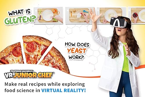 Miniatura 4 de Professor Maxwell's VR Science Lab, VR Universe, VR Junior Chef y VR Magic Interactive Learning Activity Set Bundle