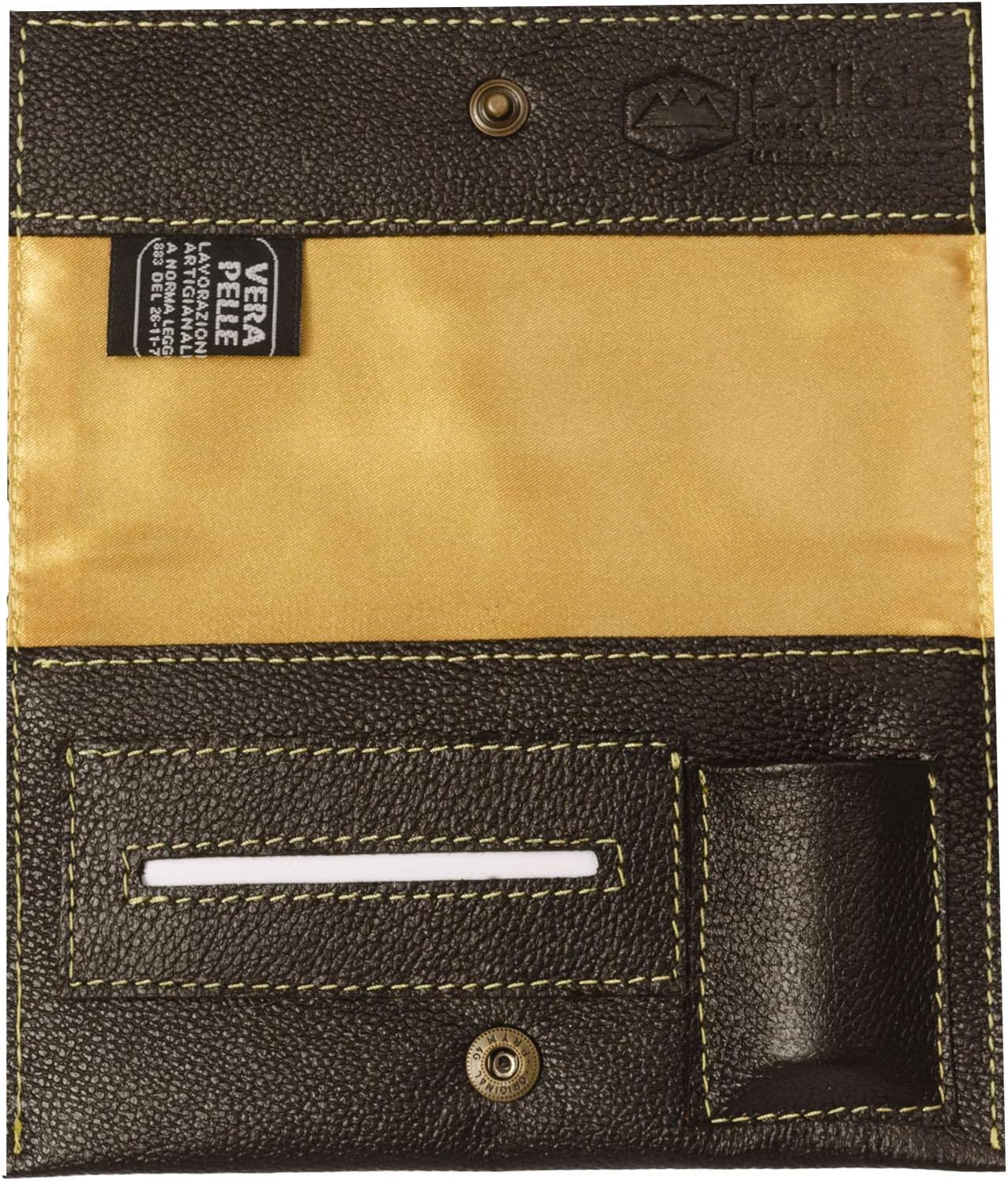 Pellein Genuine Leather Storm Tobacco Pouch, Gift Idea