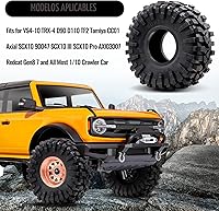 Vista 4 de OGRC - Juego de neumáticos RC de 1.9 pulgadas, neumáticos de goma RC 1/10 RC Crawler para SCX10 90046 SCX10 UTB18 TRX4 TRX6 Redcat Gen8 7VS4-10 1/10
