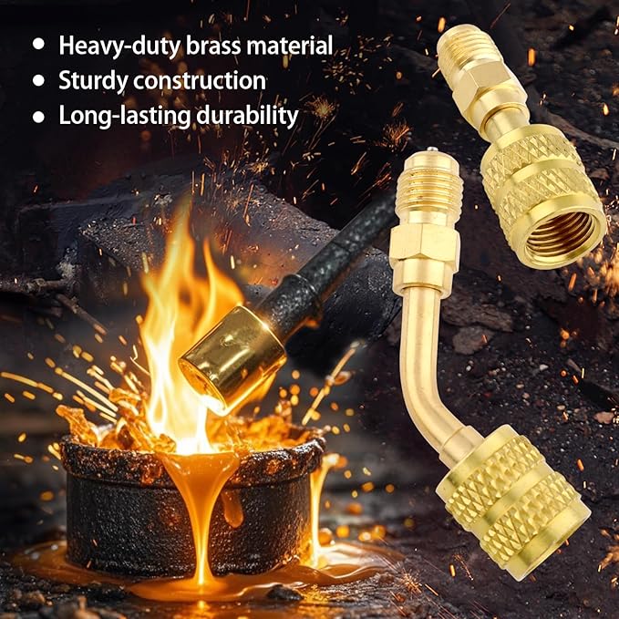 Adaptador R410a para Mini Split, Kit de 20 Piezas con Removedor de Núcleo miniatura 4