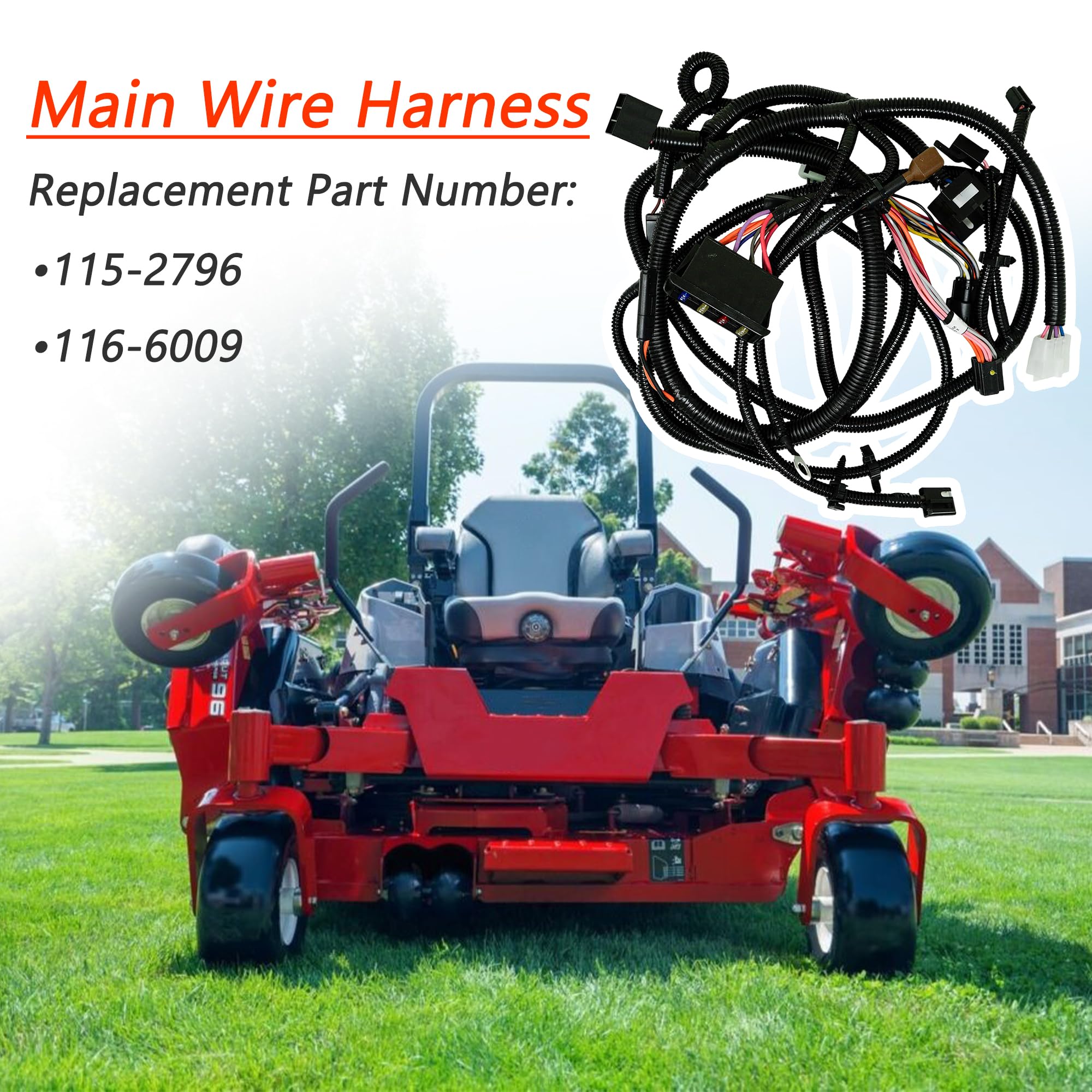 Amazon.com: 116-6009 115-2796 Main Wire Harness Fit for
