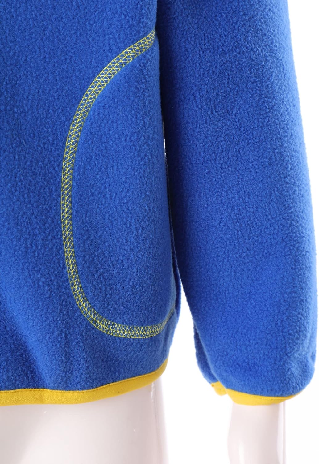 Freebily Boys Girls Full Zip Soft Fleece Jacket Long Sleeve Stylish Casual Coat Sherpa Outwear Activewear
