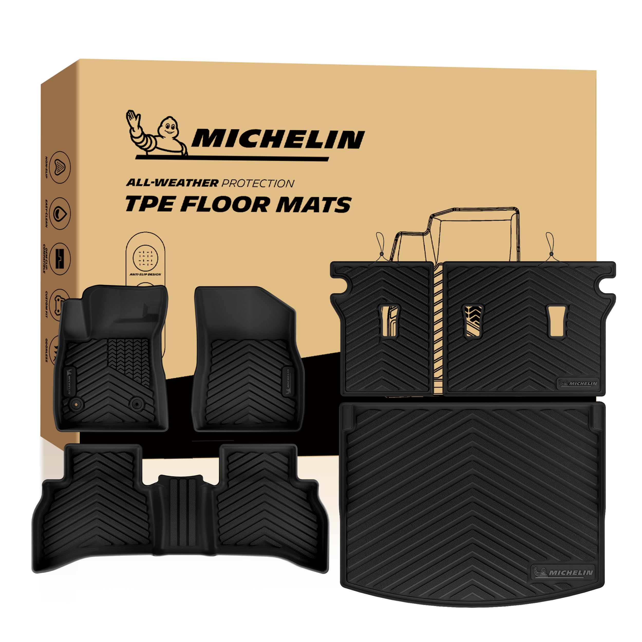 Michelin Vehicle Mats for 2021-2026 Chevy Trailblazer AWD