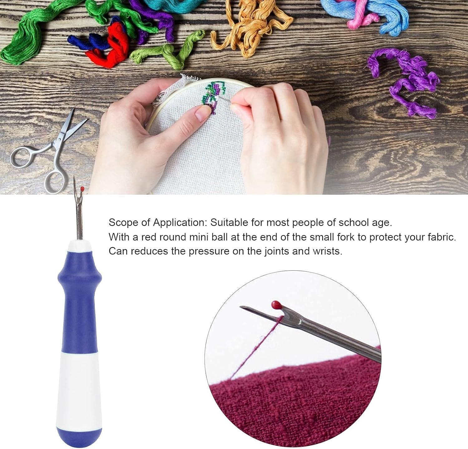 Seam Ripper,Sewing Set,Handy Stitch,Removal Opener,Thread Remover Kit for Household Remove Stitches