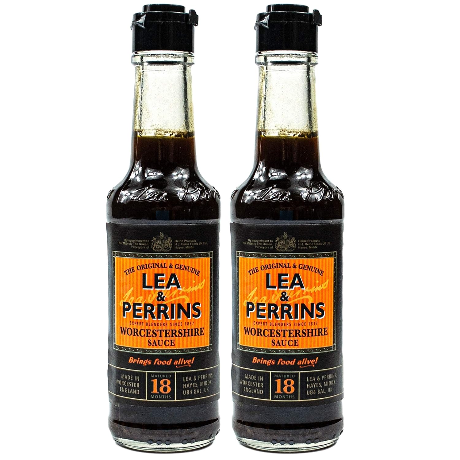 Lea & Perrins 2er Pack Original Worcestershire Sauce in 150 ml