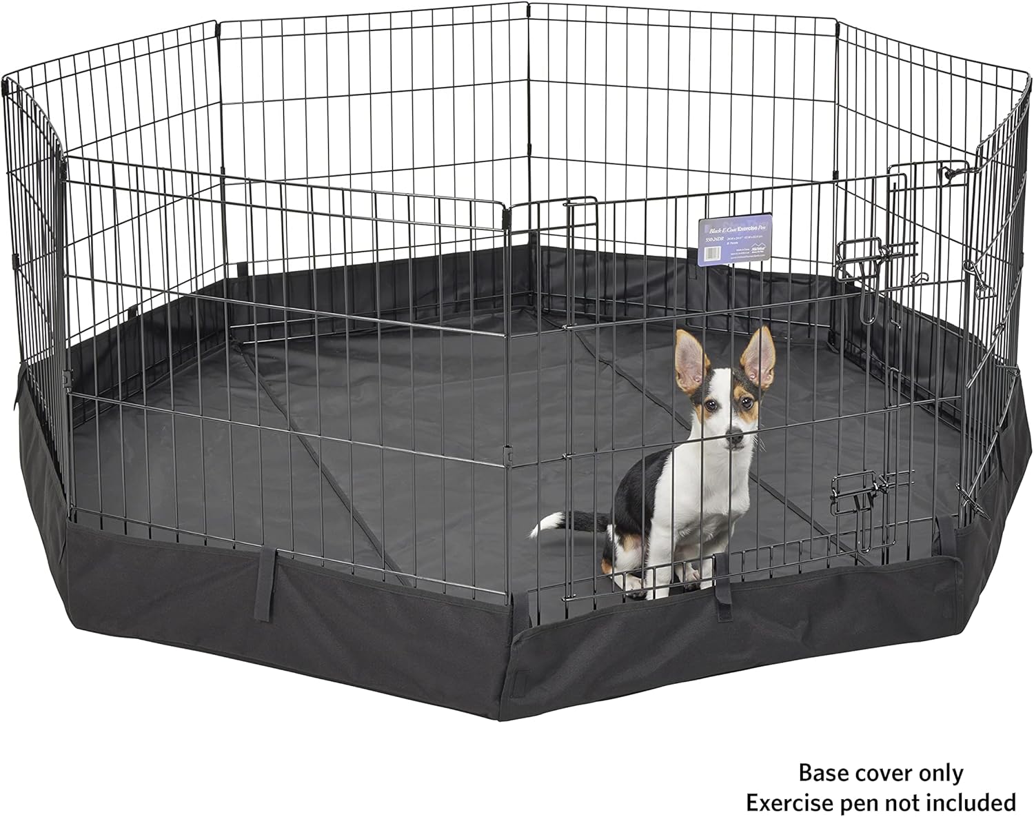 MidWest Homes for Pets Octagon Exercise Pen Fabric Mesh Bottom
