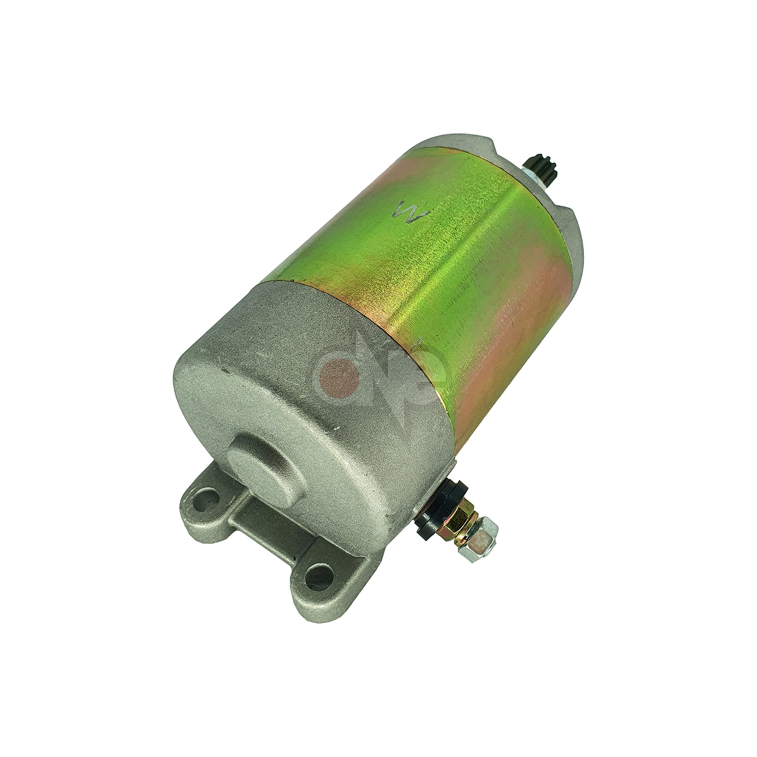 One by Camamoto motorino avviamento Compatibile con (cod. 77187207 Motori CN 250cc / Hexagon GTX 250 98-00 / CF Moto 250 Touring 250 ATV / (12V. 9 Denti Diametro.11.4 Rotazione.DX RIF Orig. 289084)