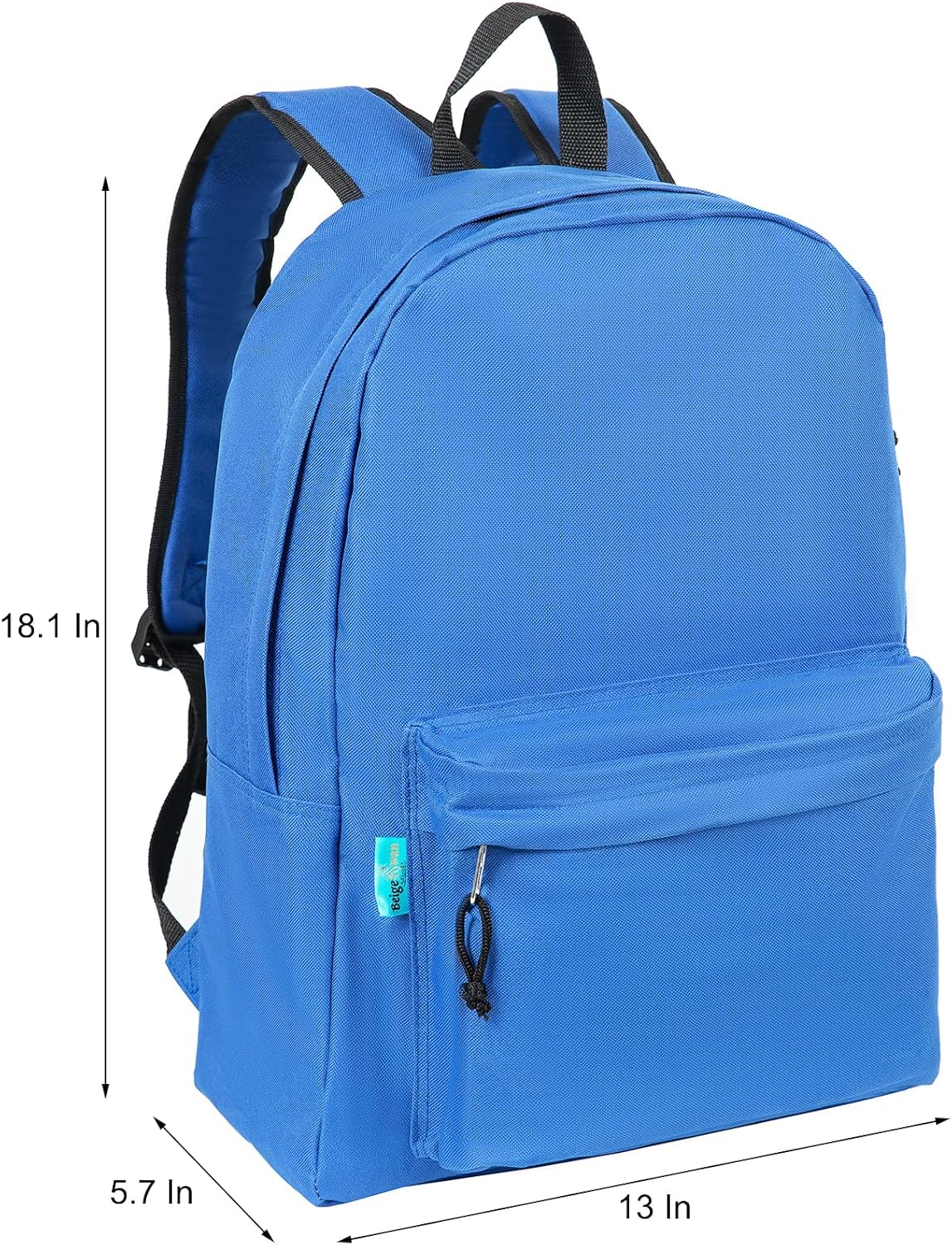 Wholesale 16.5 Inch Backpacks – Pack of 6 Multicolored Bulk Bags, Assorted Colors - 18.1 H x 13 W x 5.7 D - Image 4