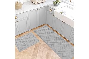 Floor Steamer Essentials: Check Out hicorfe's Versatile Kitchen Rugs and Floor Mats