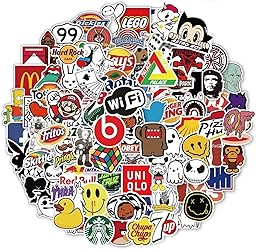 StickerSity 100PCS Random Vinyl Stickers Bulk Pack – Waterproof Stickers for Kids, Teens & Adults – Cute Funny Stickers for Water Bottles, Laptops, Helmets, Phone Cases, Scrapbooking, Art & More