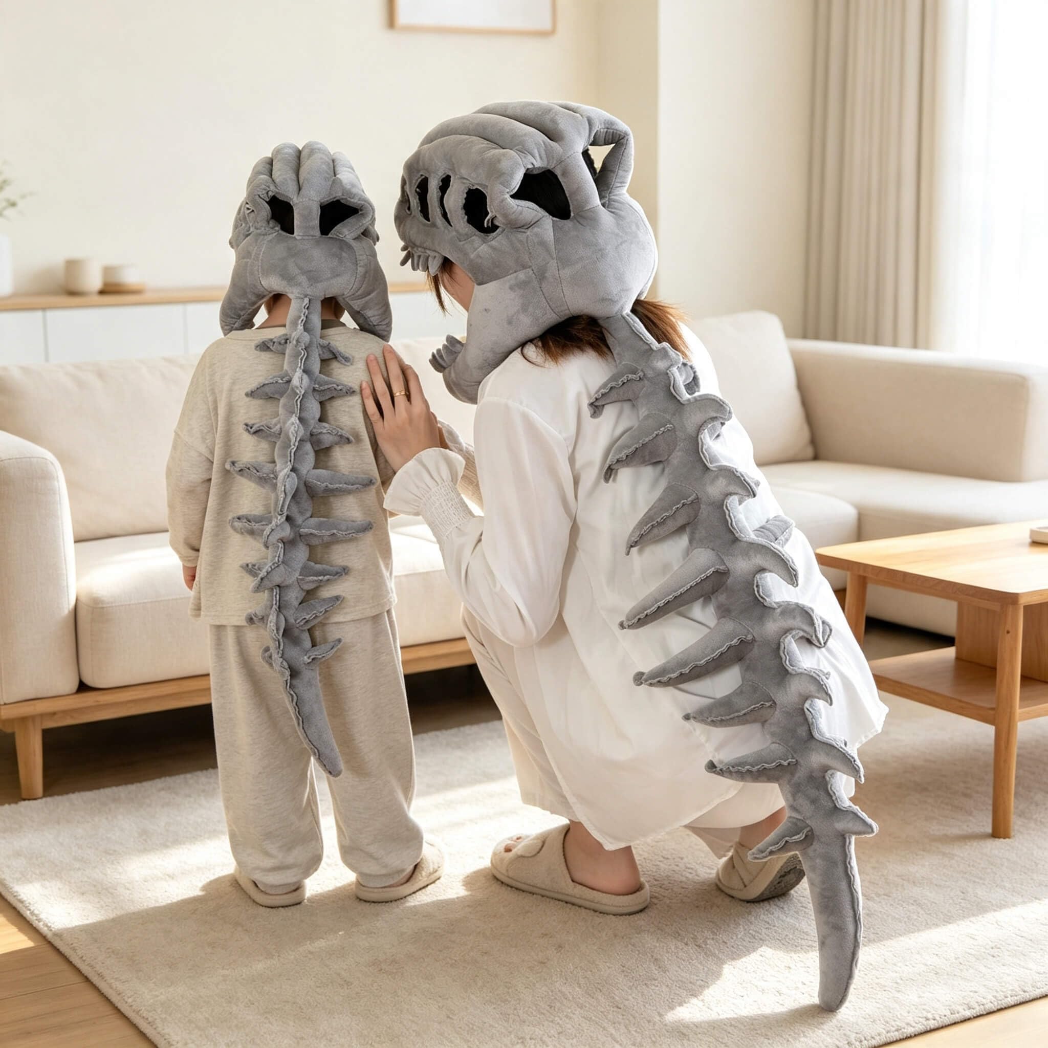 Dino kostüm,Dino Kostüm Spinosaurus,Dinosaurier Skelett Kostüm Set,Dino Spinosaurus Erwachsene,für Halloween, Karneval, Fasching, Cosplay & Mottopartys