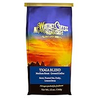 Vista 11 de Mt. Whitney Coffee Roasters Base Camp Blend Café tostado medio oscuro, bajo en ácido, molido, 5 libras (paquete de 1)