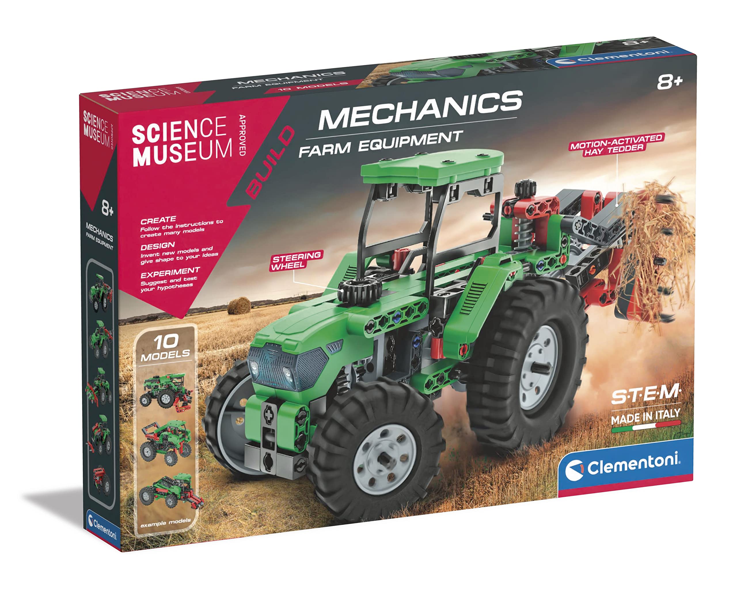 Tractor Building Set Build Your Own Farm Models Science Museum Kit