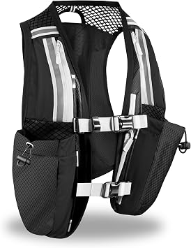 5L Running Vest   Lightweight Trail Hydration Vest with 3 Water-Resistant Pockets, Phone Holder & Hydration Pack Storage   Hydration Backpack for Running, Cycling, Hiking & Marathon