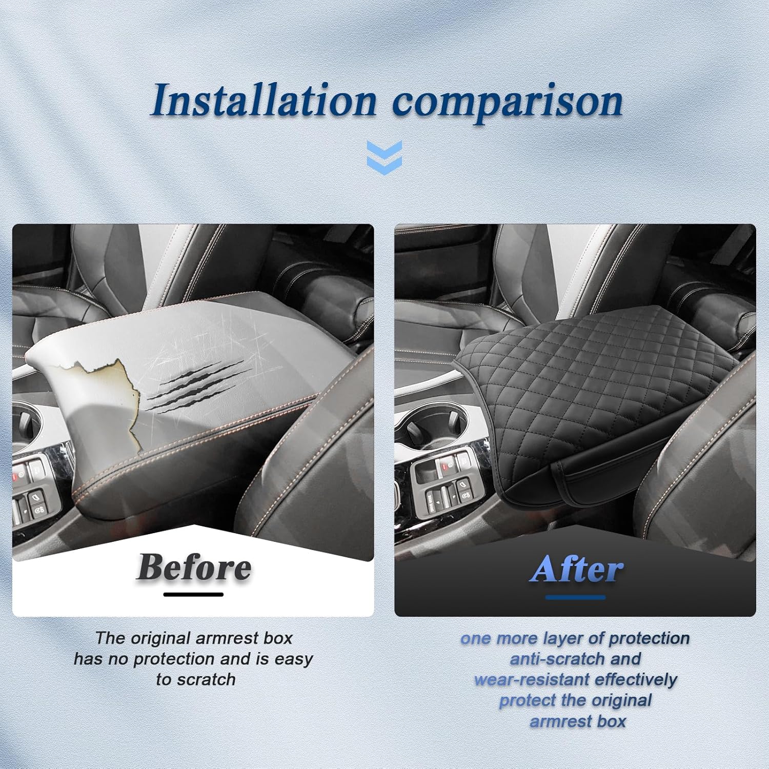 BIBIBO New for 2026 Honda Pilot Center Console Armrest Cover 2026 Honda Pilot(Sport/EX‑L/Touring/TrailSport/Elite/Touring Blackout/Black Edition) Arm Rest Cover 2026 Honda Pilot Accessories