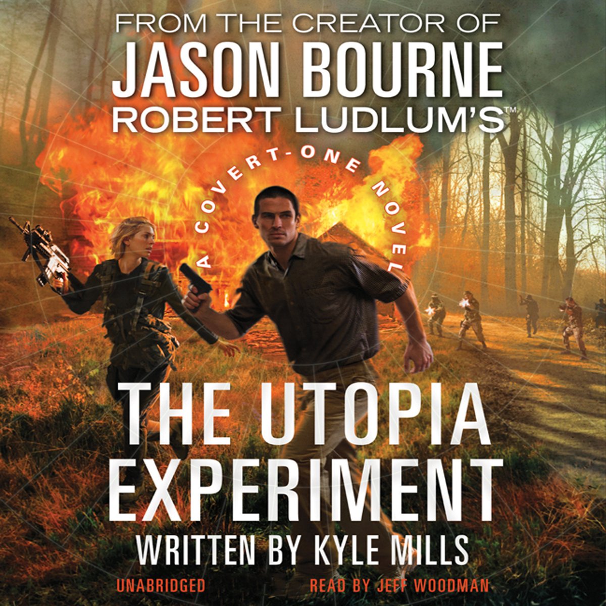 Cover art for Robert Ludlum's The Utopia Experiment