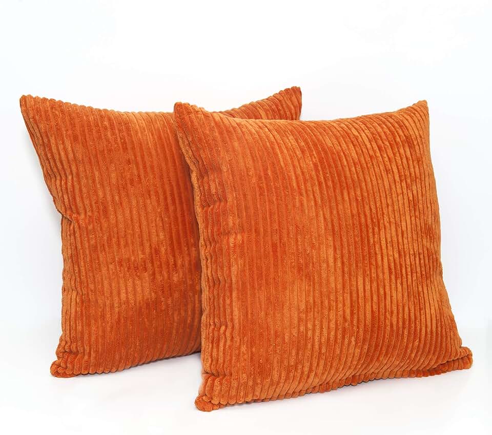Amazon.co.uk burnt orange cushion covers