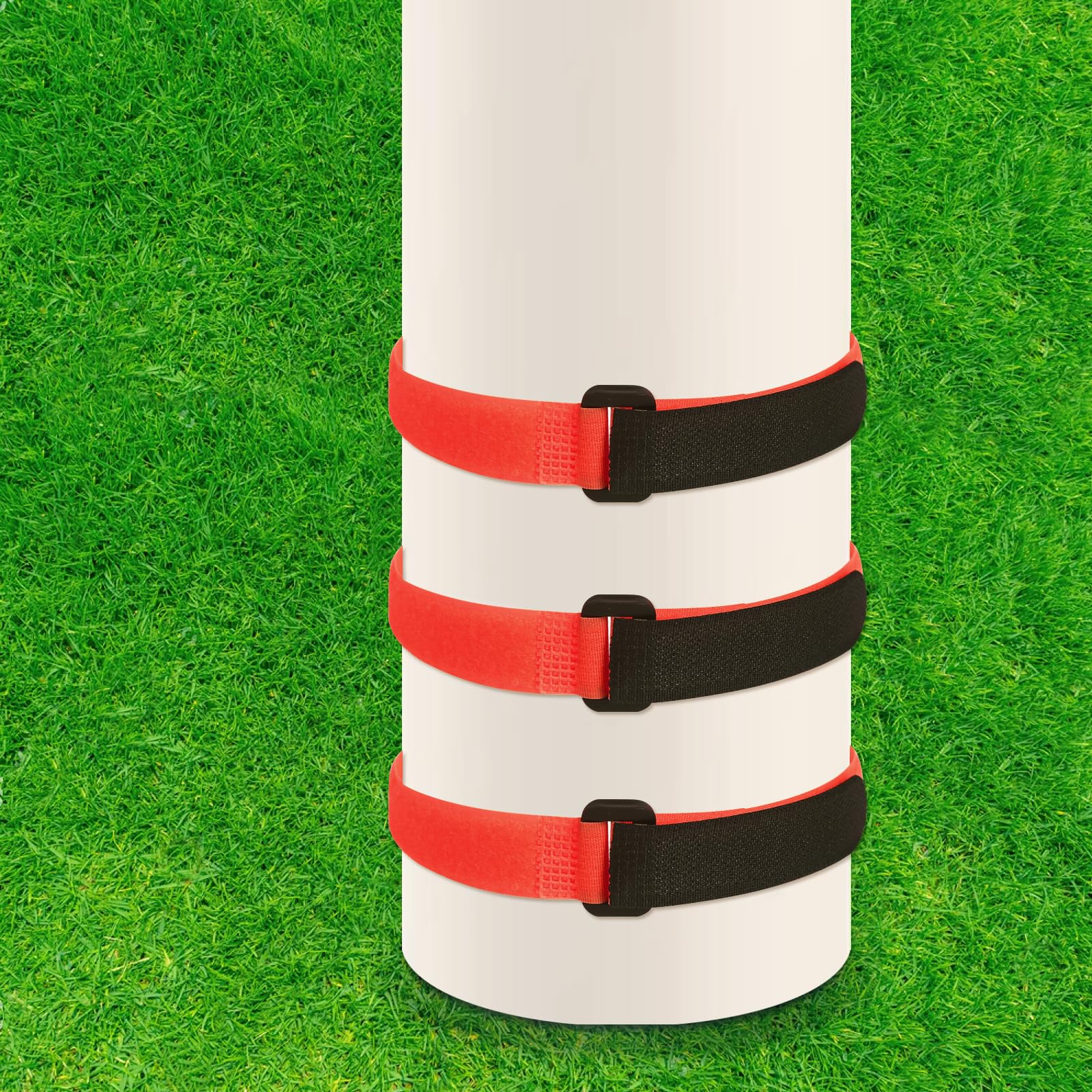 Lot de 10 sangles de fixation pour filet de but de football
