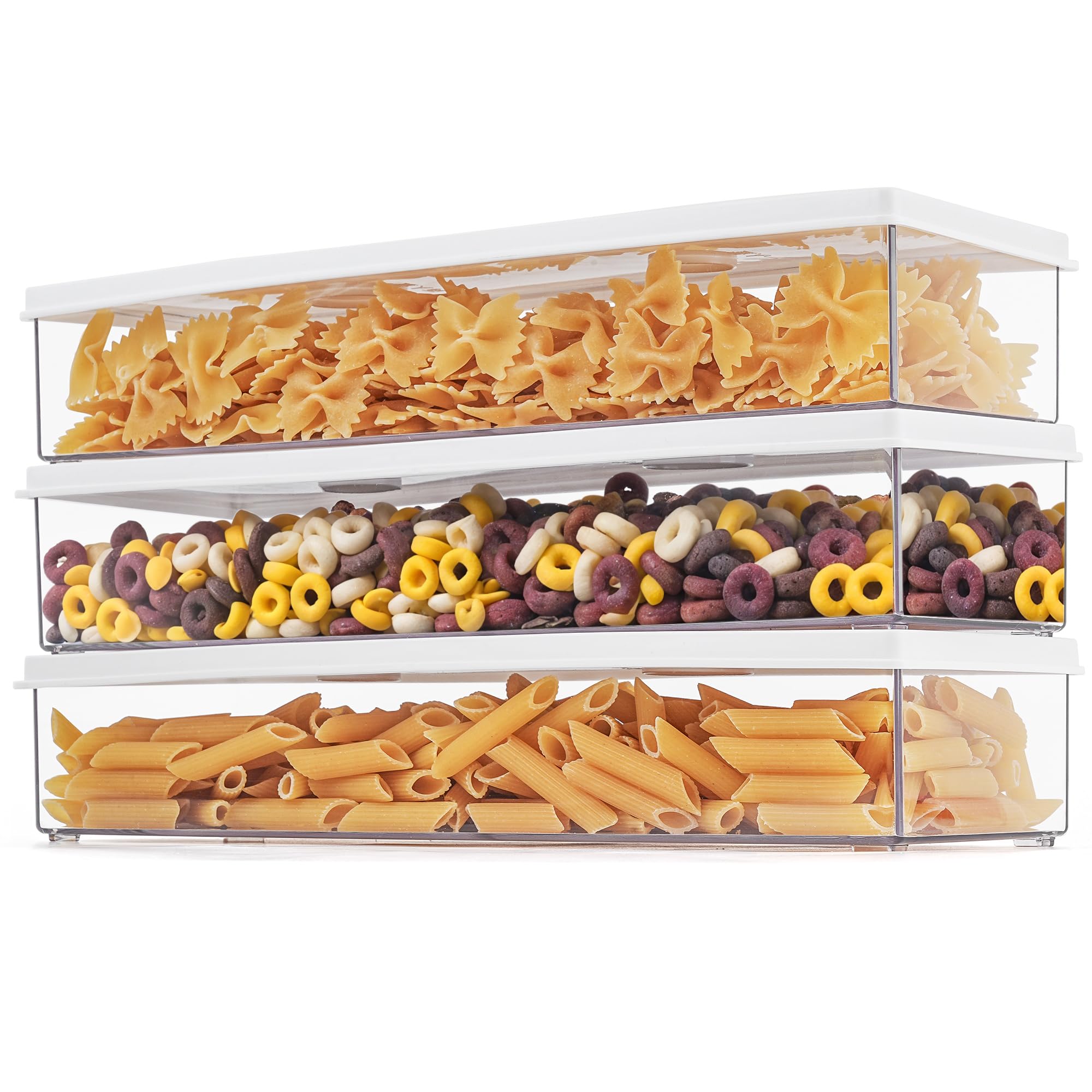 Contenitore Per Pasta Ermetico - Grande Capacità, Per Dispensa, Con Coperchio Sigillante - Foto 10