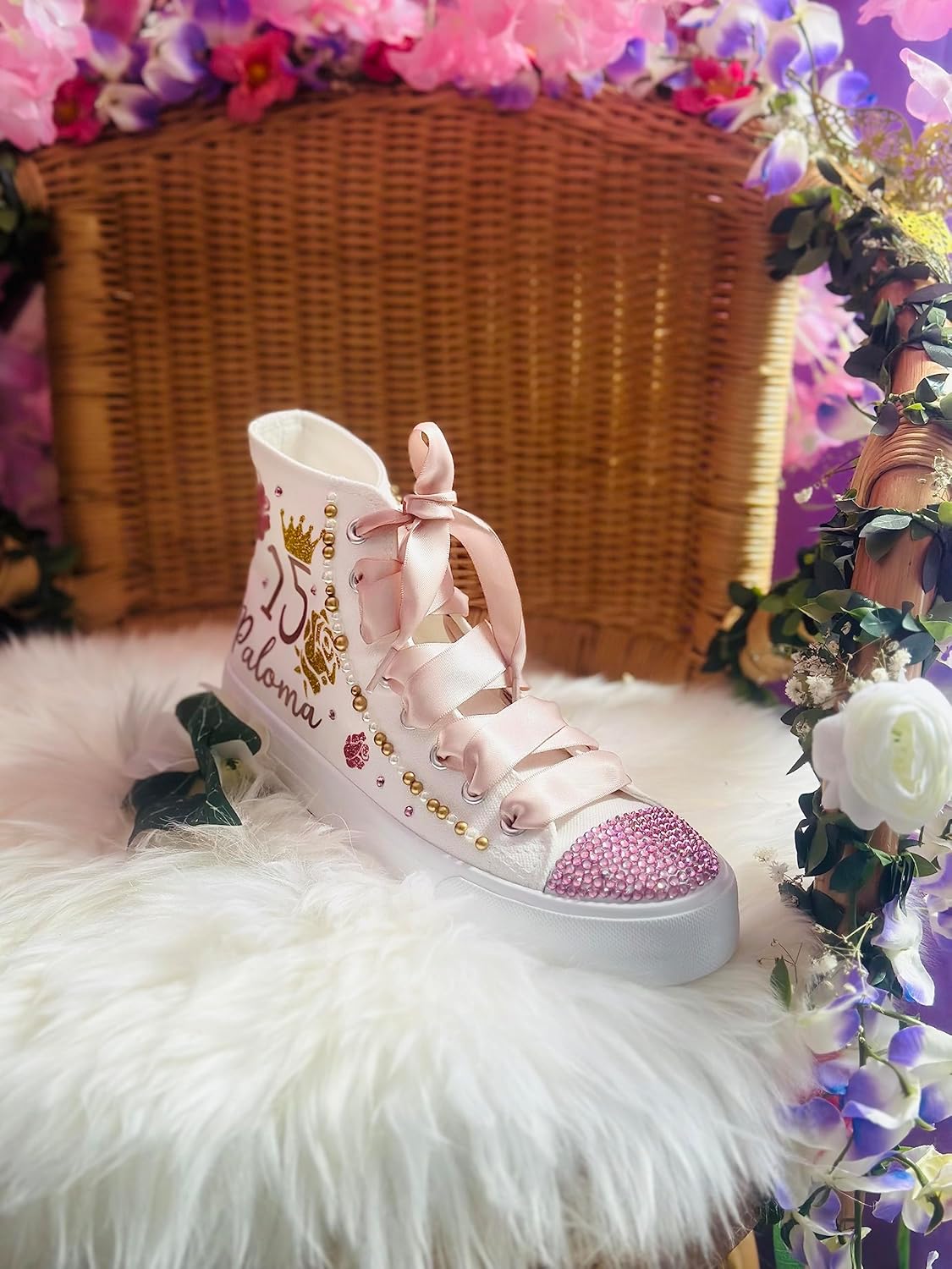 Quinceanera Shoes Custom Made Quinceanera Converse Personalized