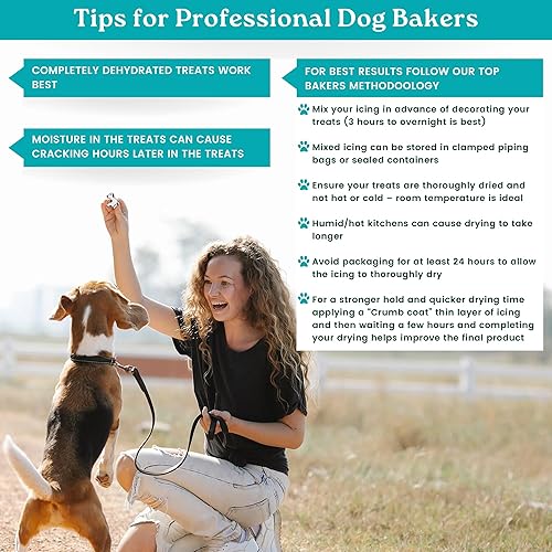 Miniatura 7 de Magifrost glaseado para golosinas para perros, crea delicias vibrantes y seguras para perros, fabricado en los Estados Unidos, ingredientes simples