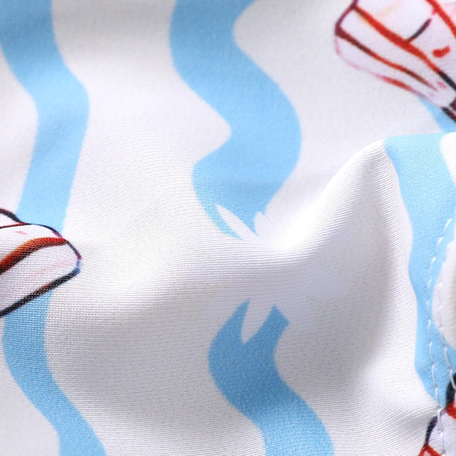 YOUNGER TREE Baby Girls Swimsuit One Piece Swimwear Ruffled Infant Swimsuit Floral Print Bathing Suit with Hat,UPF 50+ - Image 7