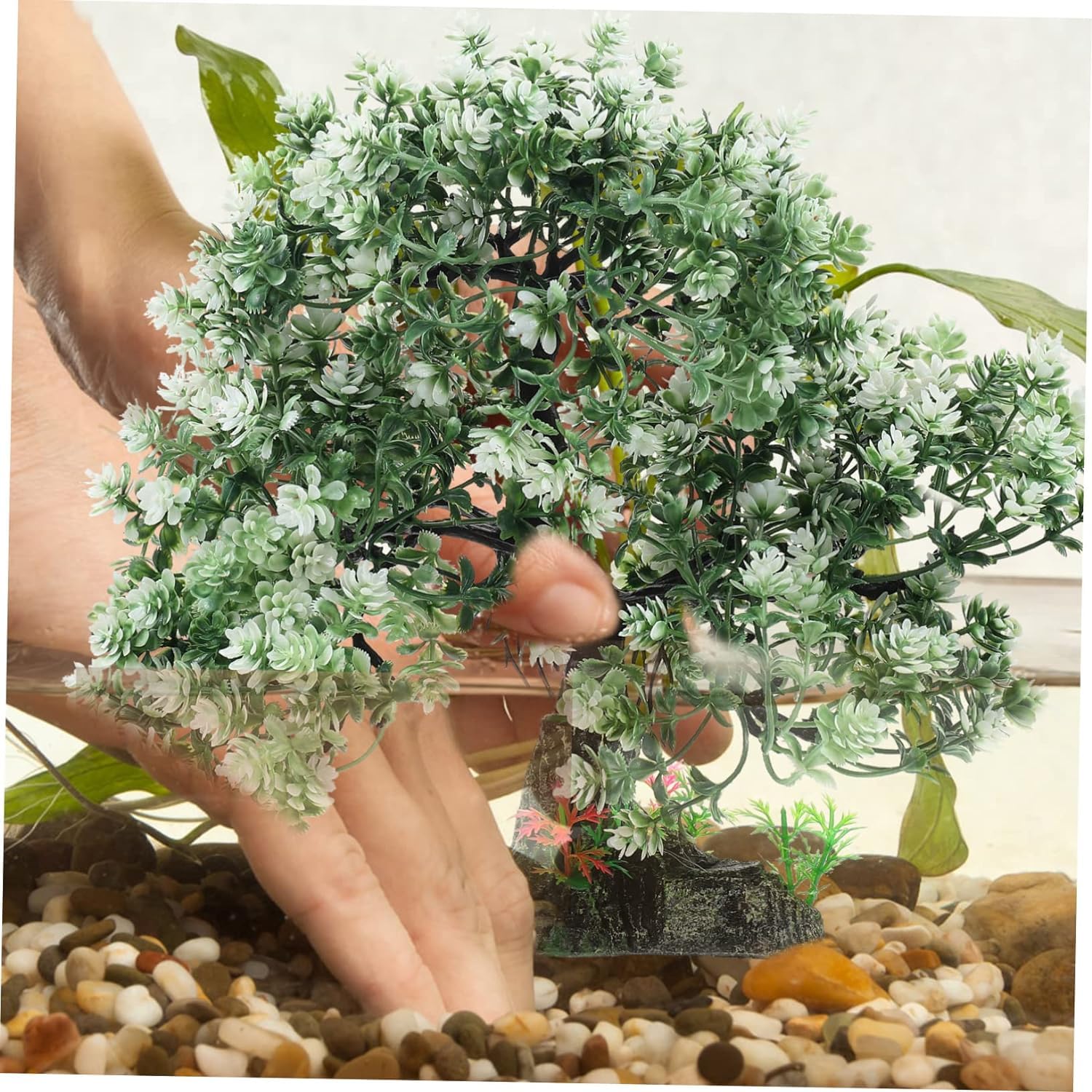 Kunstbloemen, Aquarium Landscaping Boom Kunstmatige Bonsai Potplanten Kunstmatige Decor Desktop Accessoires Zen Tuin Bloem Hars Log Boomtak Gesimuleerde Boom Landschap Decor Rode Vliegtuigen (Color Kunstbloemen, Aquarium Landscaping Boom Kunstmatige Bonsai Potplanten Kunstmatige Decor Desktop Accessoires Zen Tuin Bloem Hars Log Boomtak Gesimuleerde Boom Landschap Decor Rode Vliegtuigen (Color