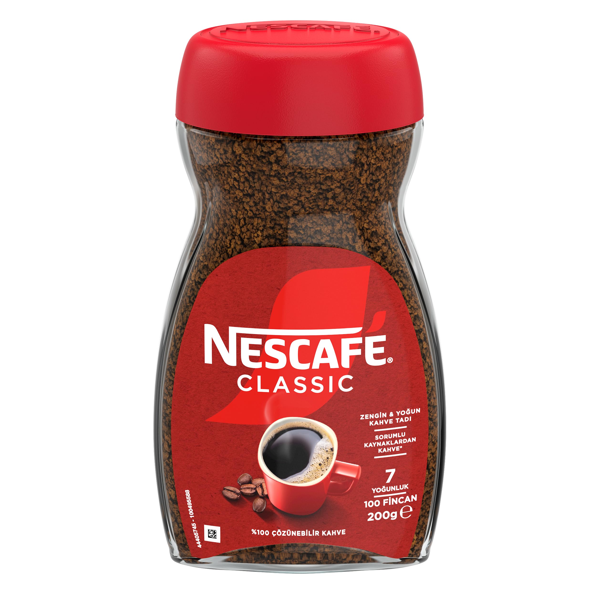 Nescafé Classic Çözünebilir Kahve Kavanoz, 200 g