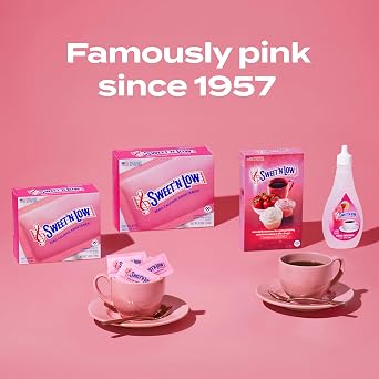 Sweet'N Low, Zero Calorie Sweetener Packets, 1000 Ct | Kosher & Gluten Free, Low Glycemic Index, Individual Tea and Coffee Sweetener Packets
