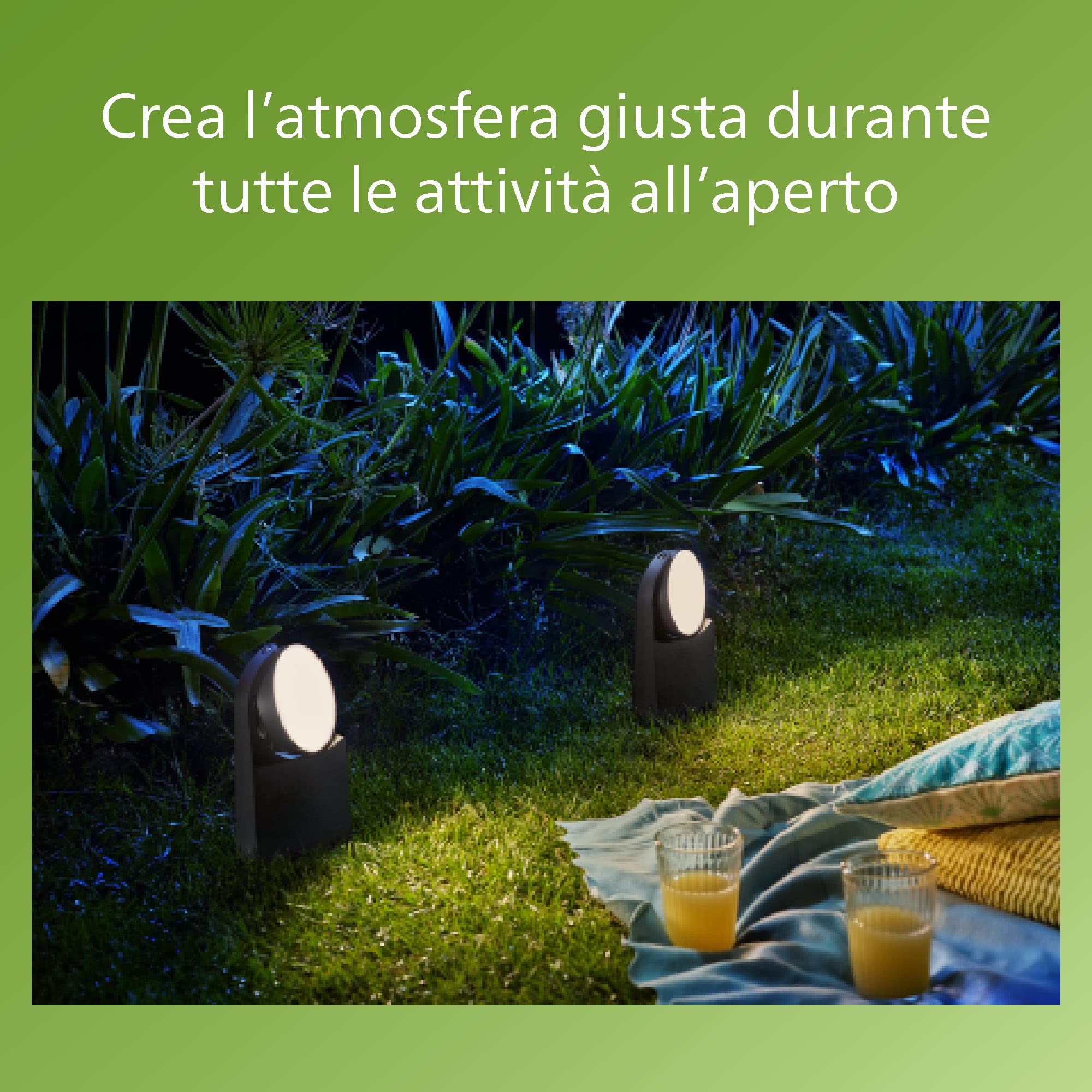 Philips LED Mimosa Lampada Da Parete Esterna – 7W, Testa Orientabile, IP44, Luce Bianca Fredda - 3