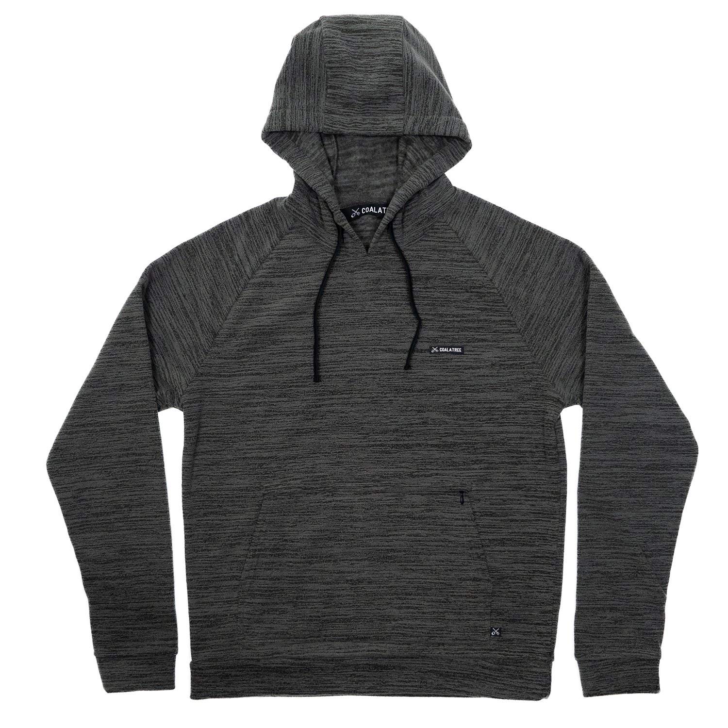 hooded sweat - Coalatree Evolution Hoodie: Made from Recycled Coffee Grounds - Small - Black