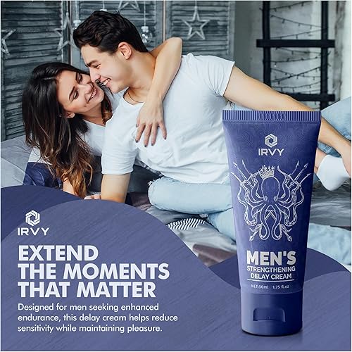 Miniatura 2 de Crema antisensibilizante genital masculina para hombres para durar más tiempo, 1.75 onzas líquidas