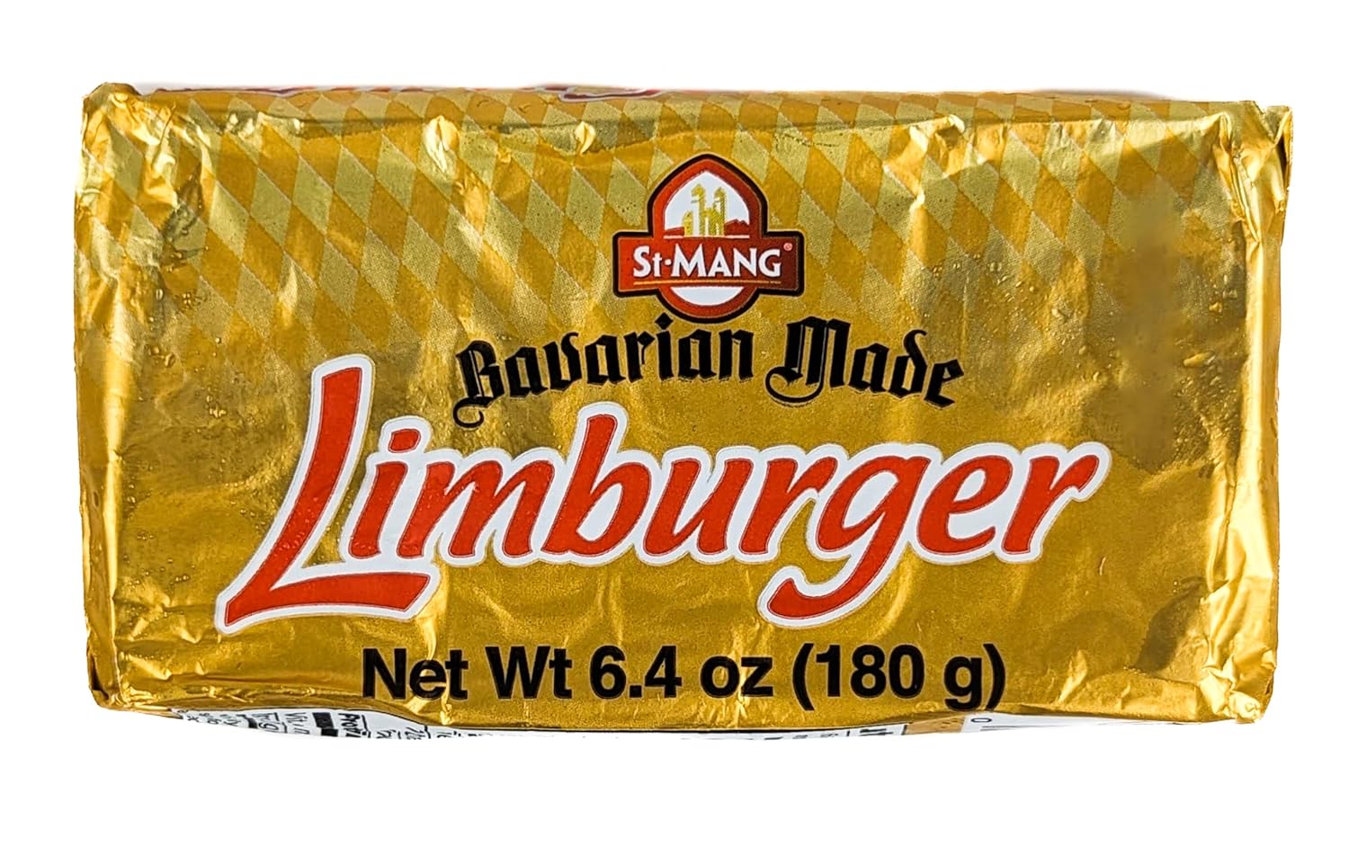 St. Mang German Limburger Cheese 6.4oz (Pack of 4)