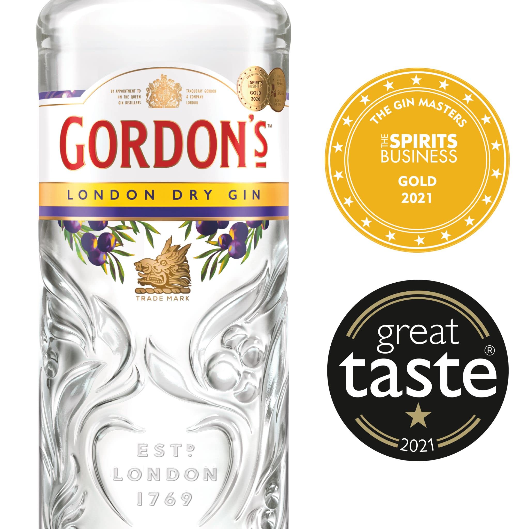 Gordon's London Dry Gin, 1 l