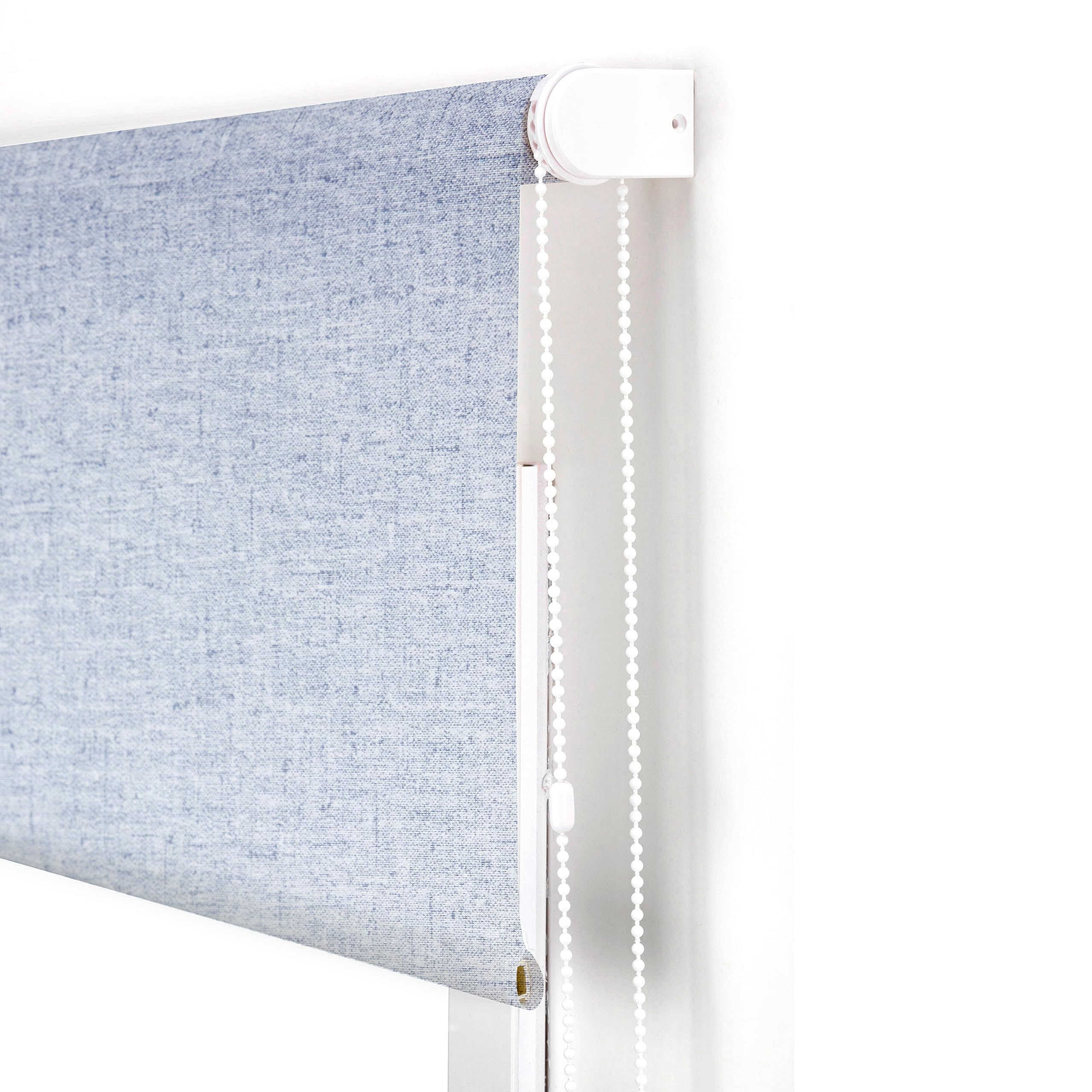 Blindecor Ara Pisa Océano Store Enrouleur translucide 80 x 240 cm (l x h) | Dimensions approximatives du Tissu 77 x 235 cm | Store pour fenêtre
