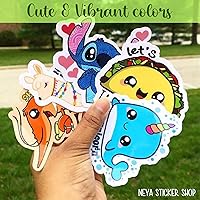 Vista 3 de Calcomanía de vinilo motivacional de flores, calcomanía alentadora, salud mental, eres suficiente, digno, fuerte, cita inspiradora, calcomanía