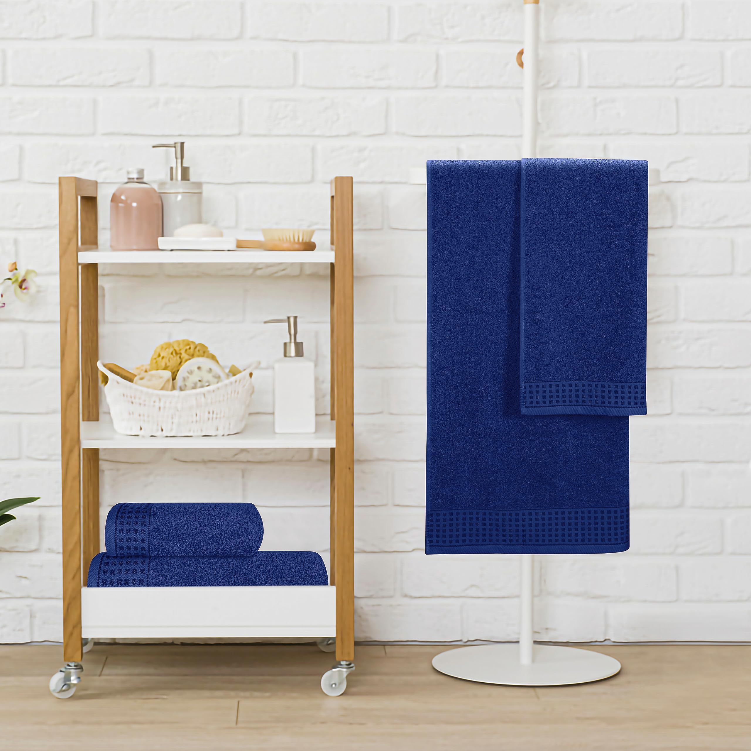 Badhanddoeken Set | Luxe 100% Katoen van Linden and Green