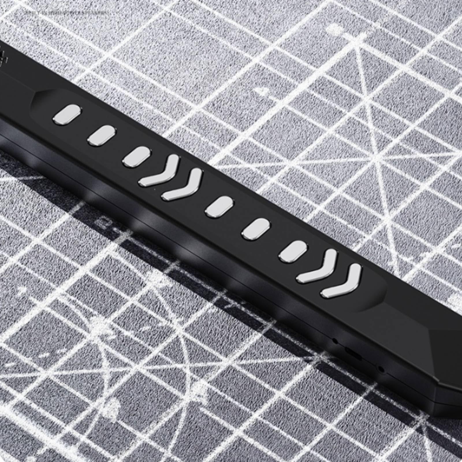 Controller Elettronico per Fiato Strumento a Fiato Digitale Portatile con Bocchino Affusolato Controllo Delle Note al Respiro Tasti Frontali Touch