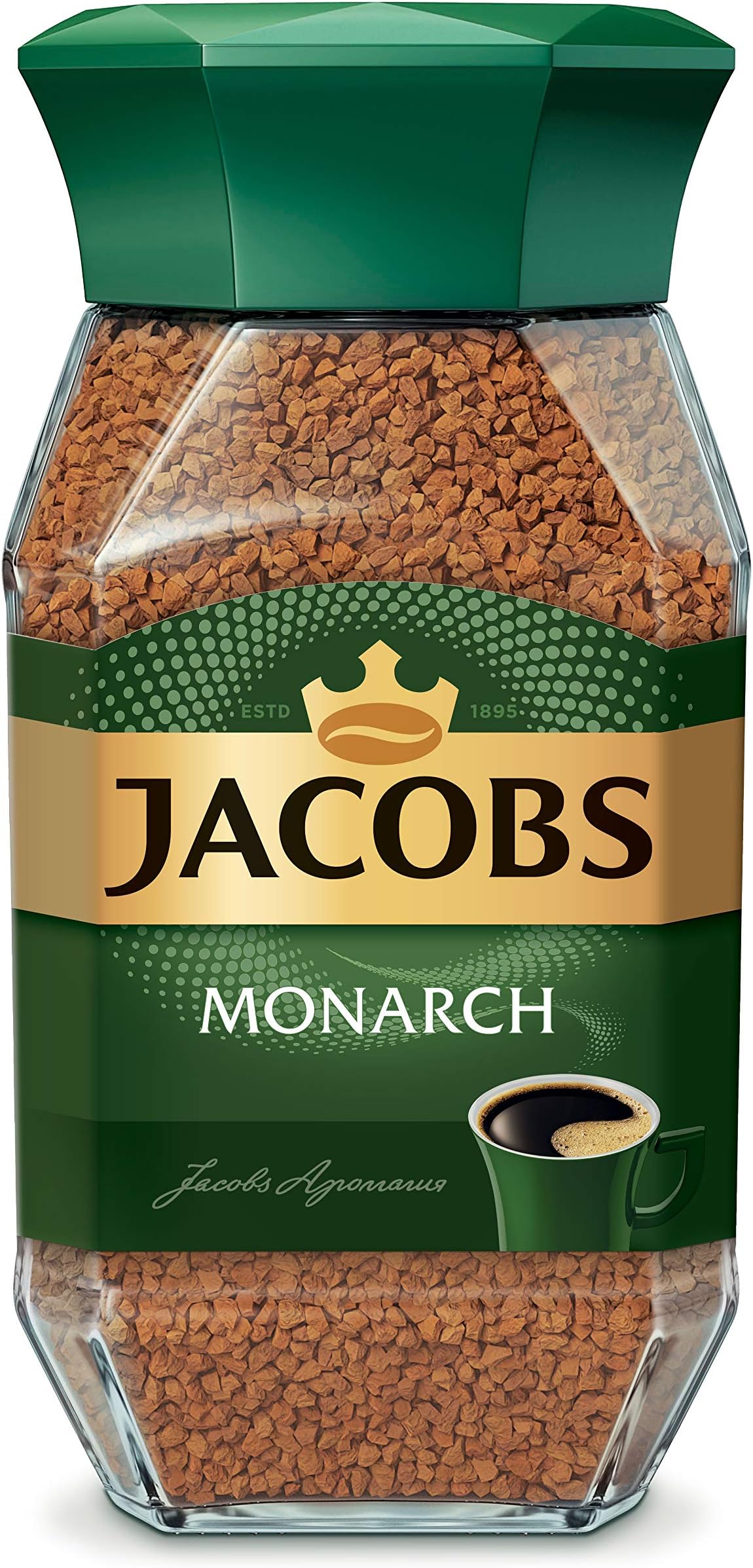 Jacobs Monarch Instant Coffee Bottle 190G, Ground