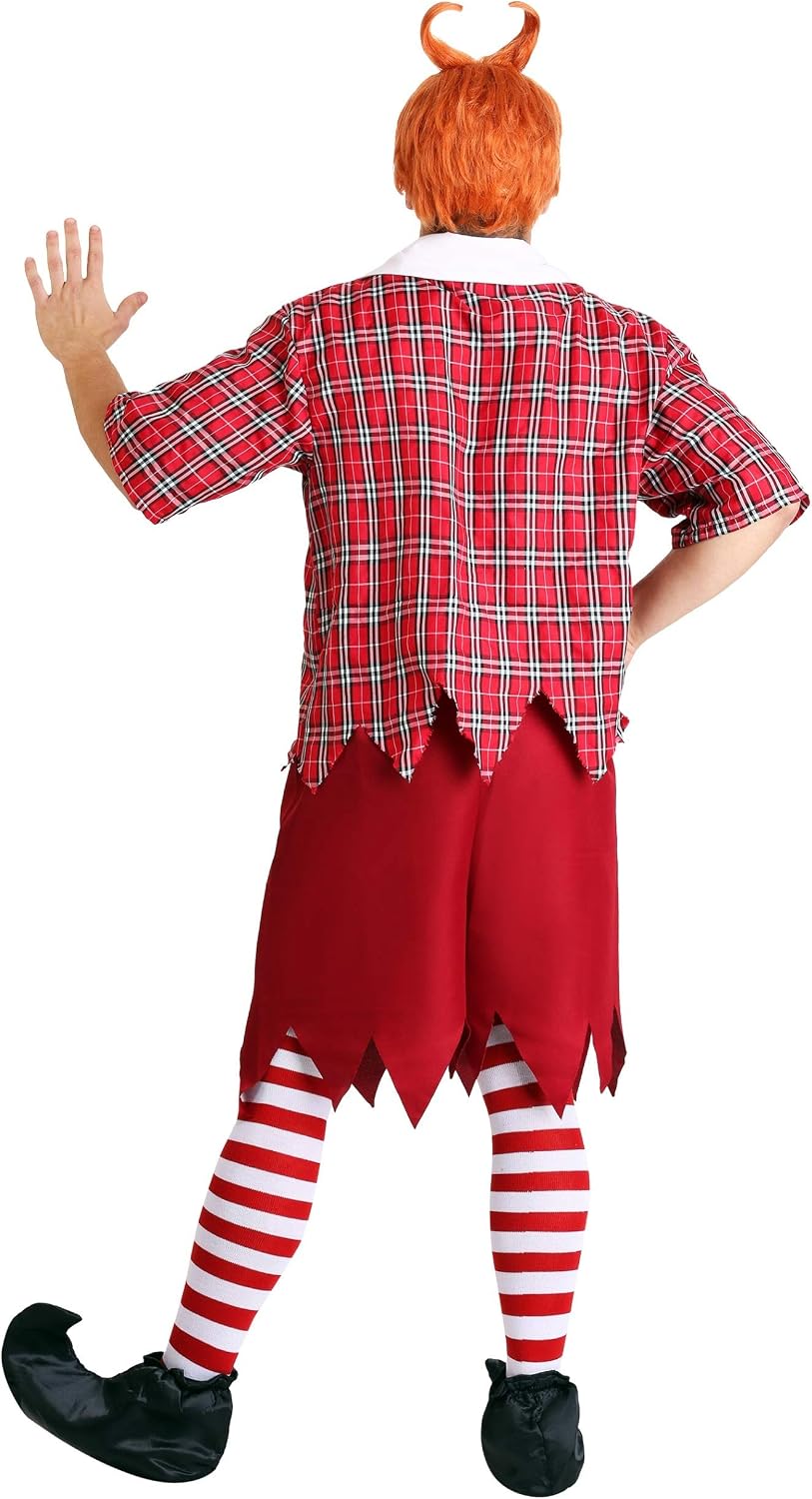 Plus Size Red Munchkin Costume 2X 3X 4X