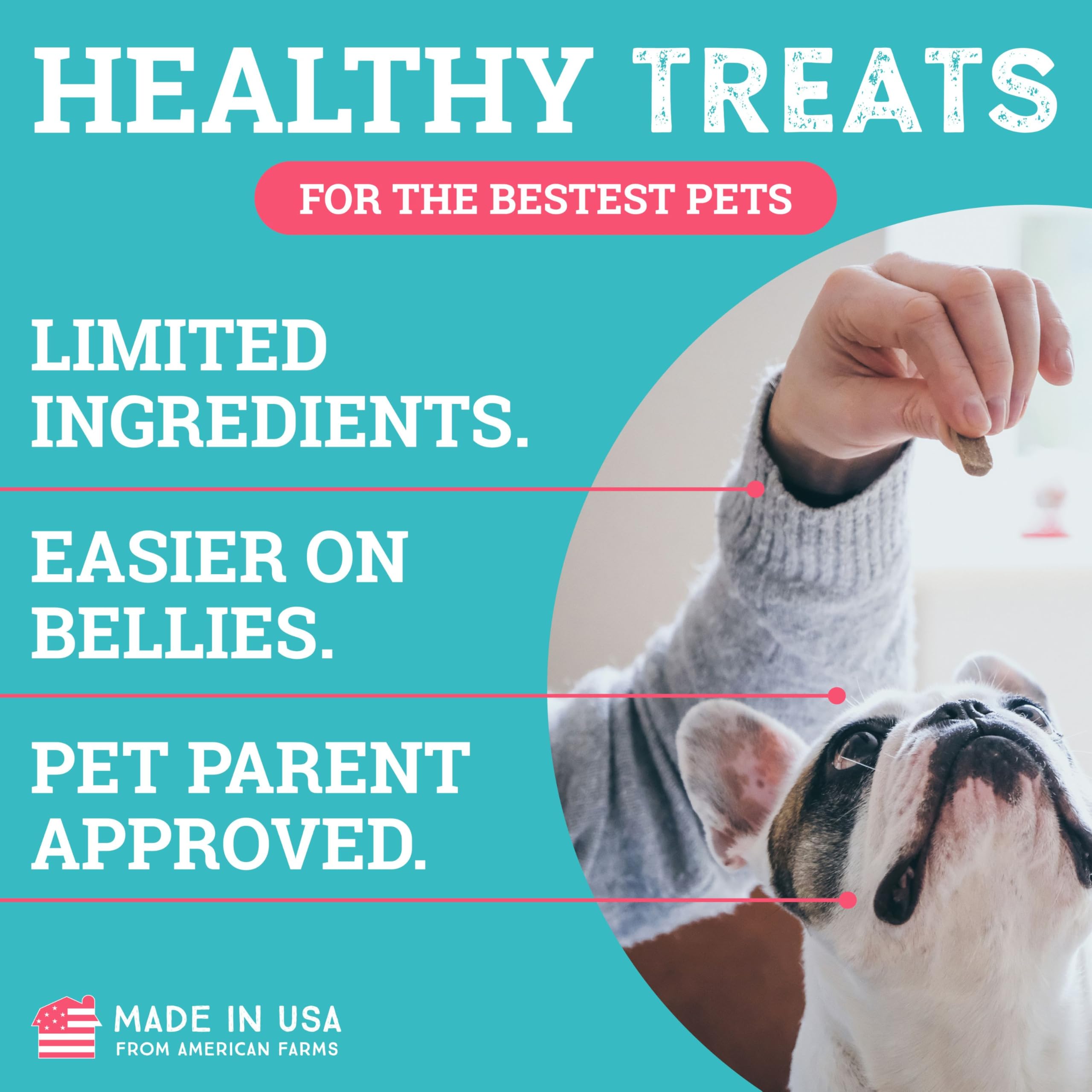 etta says! Training Treats - All Natural Pork and Bacon Soft Treats for Dogs - Made in The USA (16 Oz Pack of 1) - image 5